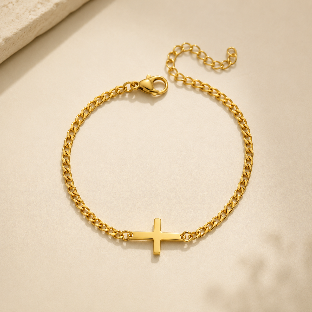 Bracelet Croix Chrétienne - Bijou de foi