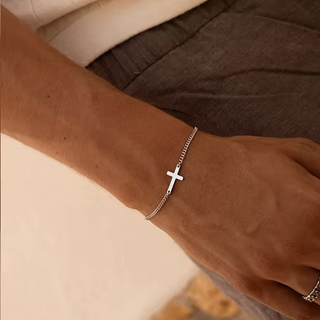 Bracelet Croix Chrétienne - Bijou de foi
